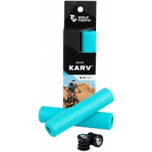 gripy WOLF TOOTH Karv Grips 6,5 mm teal