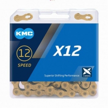 řetěz KMC X-12 gold 126 článků