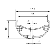 ráfek MACH MTB 29" Trucky 32 TLR 32H nýt