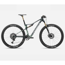 ORBEA OIZ M-TEAM XTR (2024), oft forest green/green mint