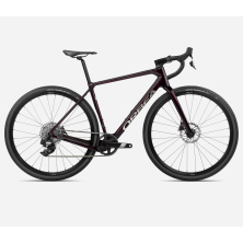 ORBEA TERRA M41e TEAM 1X (2024), wine red carbon view