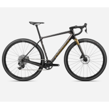 ORBEA TERRA M31e TEAM 1X (2024), cosmic carbon view/metallic olive green