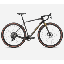 ORBEA TERRA M21e TEAM 1X (2024), cosmic carbon view/metallic olive green