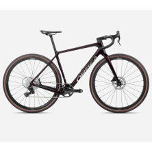 ORBEA TERRA M22 TEAM 1X (2024), wine red carbon view