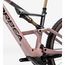 ORBEA RISE SL M-LTD 630Wh (2025), desert rose/carbon raw