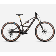 ORBEA RISE SL M-LTD 630Wh (2025), cosmic carbon view/golden sand