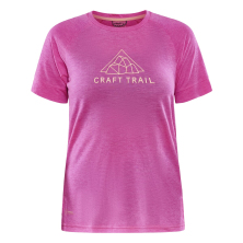 triko CRAFT ADV Trail Wool SS W, růžová