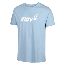 triko INOV8 COTTON TEE "INOV8" M, light blue