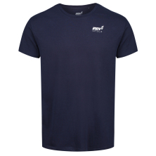 triko INOV8 COTTON TEE "FORGED" M, blue